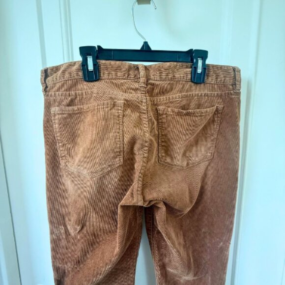 J. CREW Toffee Straight Leg Ankle Zip Corduroy Pants Size 29 - Picture 9 of 15